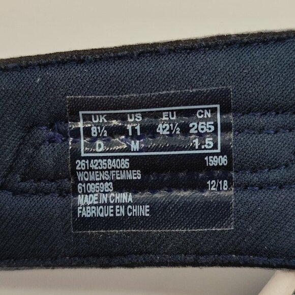 Clarks Women's Blue Fabric Flip Flop Sandals Size 11 - Picture 8 of 9